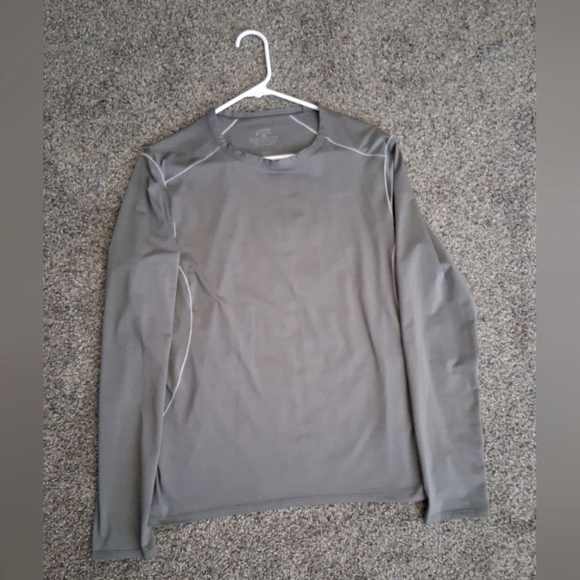 Patagonia Capiline Midweight Base Layer Gray Large Outdoors Hiking - Picture 1 of 8